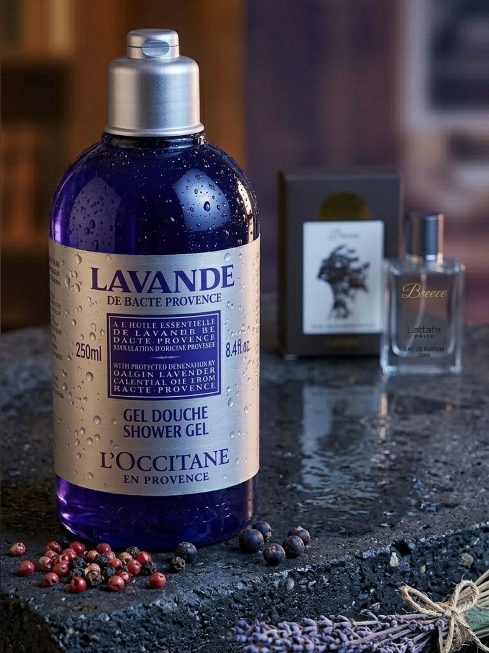 Annie O Curation 01: L’Occitane Indigo Camphor Wash & Lattafa Breeze Men’s Set